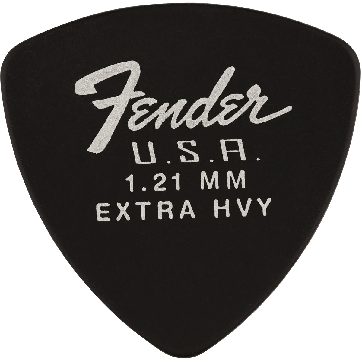 Fender 346 Dura-Tone Extra Heavy Picks, Black - 12-pack