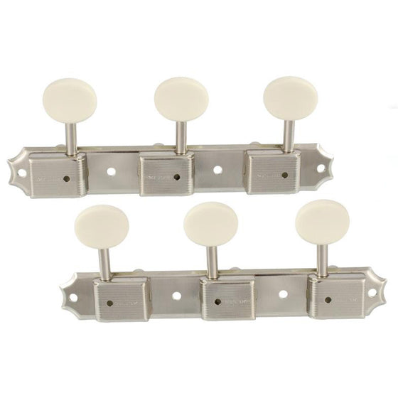 Allparts Vintage-style 3x3 Strip Keys, Nickel