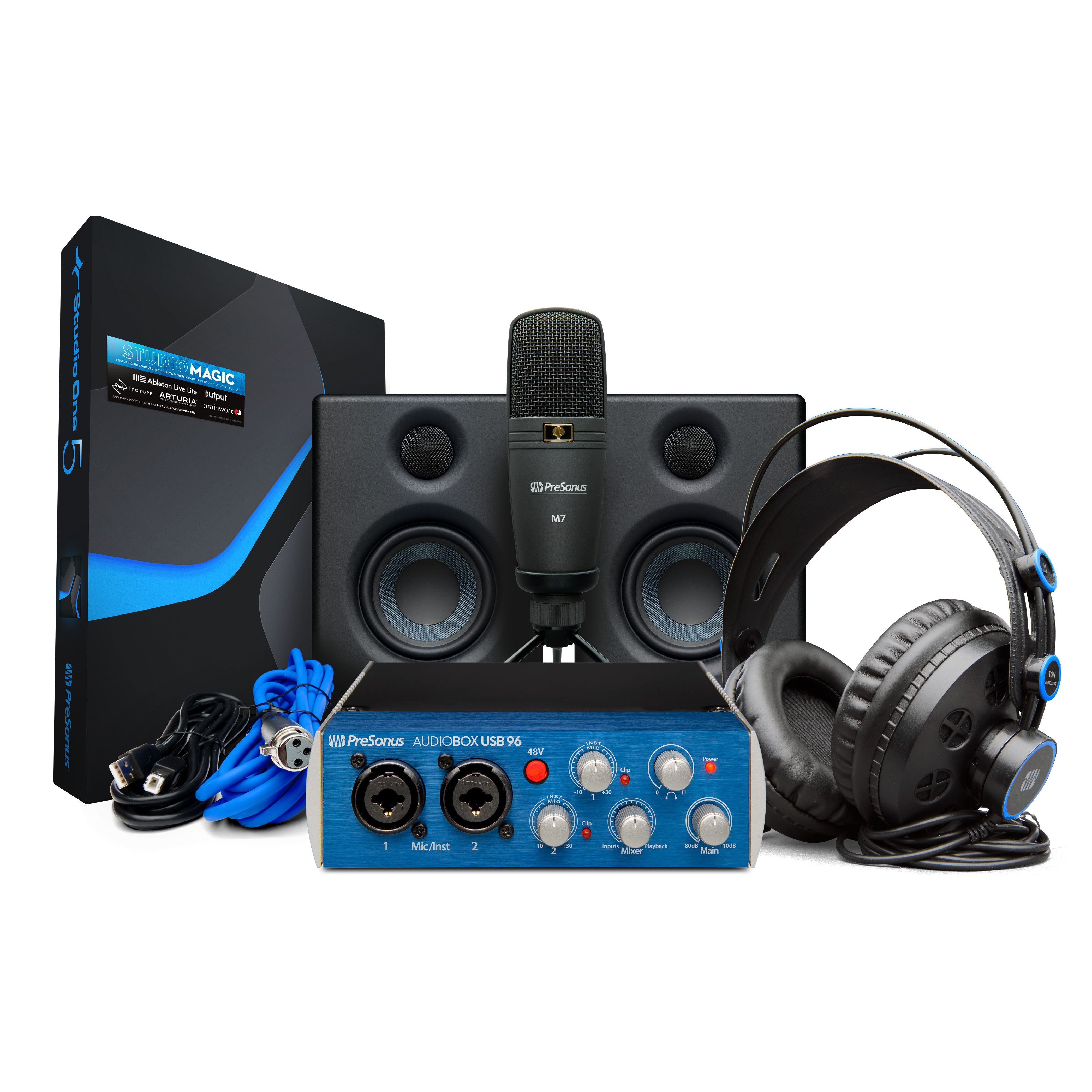 PreSonus AudioBox 96 Ultimate Recording Bundle - 25th Anniversary Edition