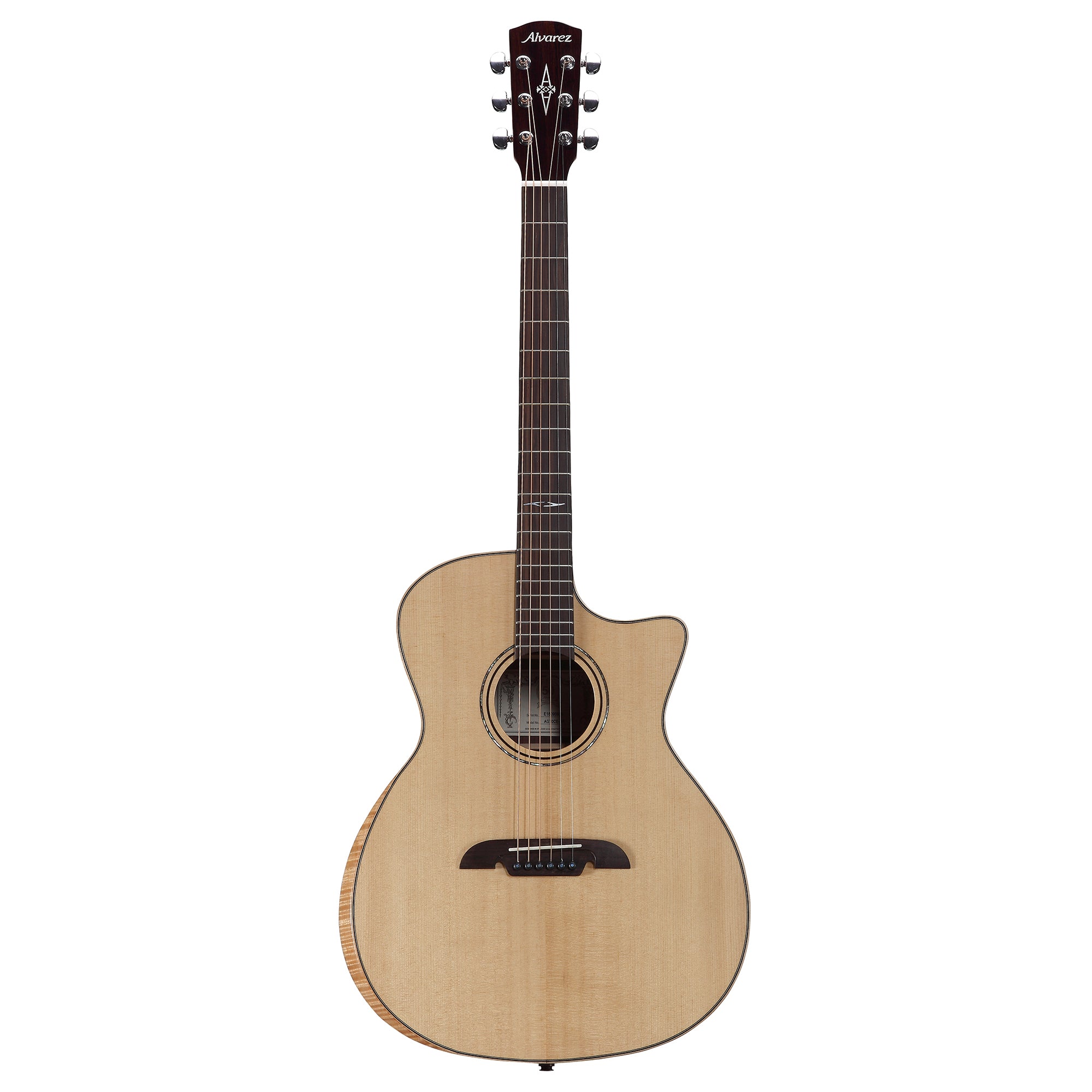 Alvarez Grand Auditorium Acoustic Guitar w/ Armrest Artist Series, Natural