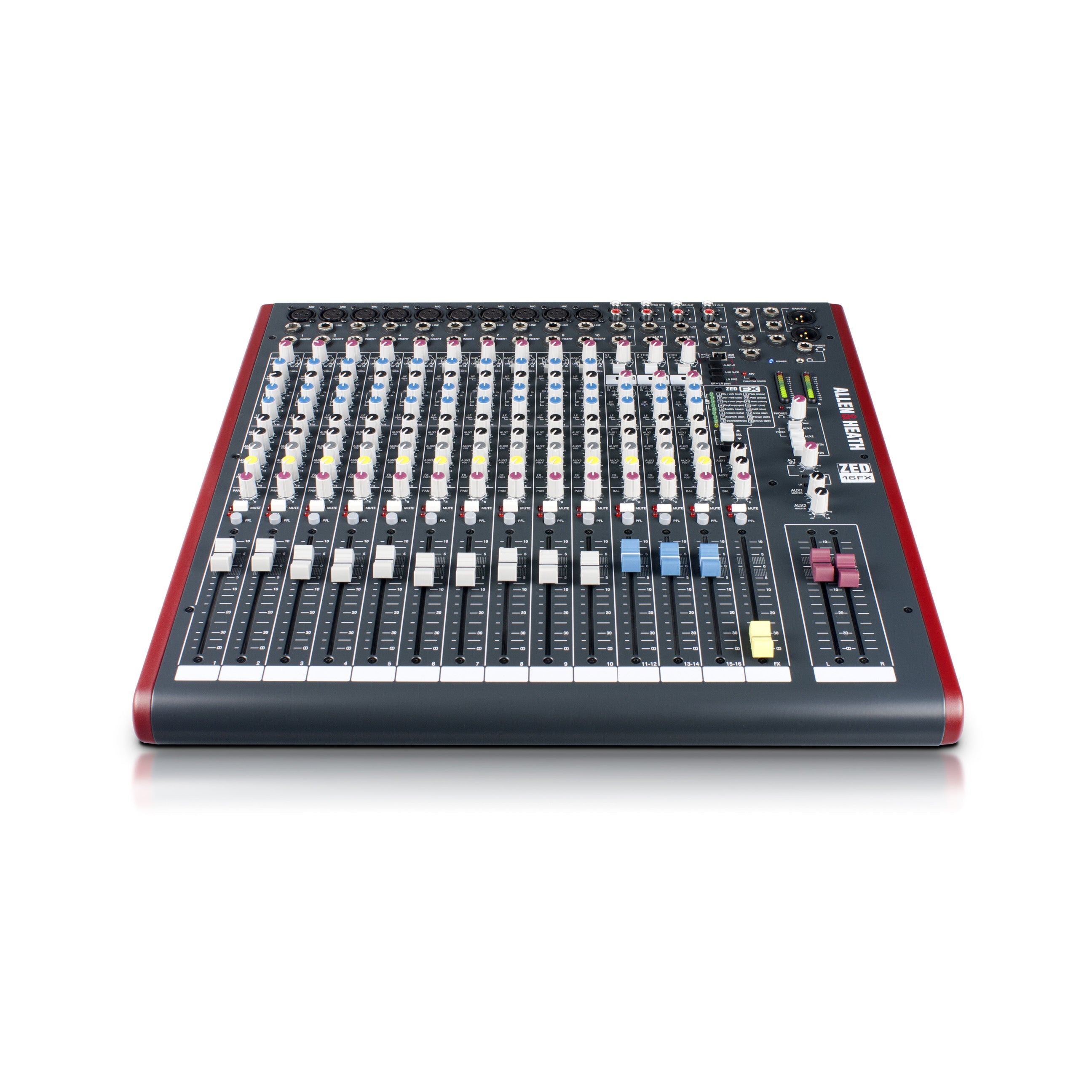 Allen & Heath ZED-16FX 16-channel Mixer with USB Audio Interface and Effects