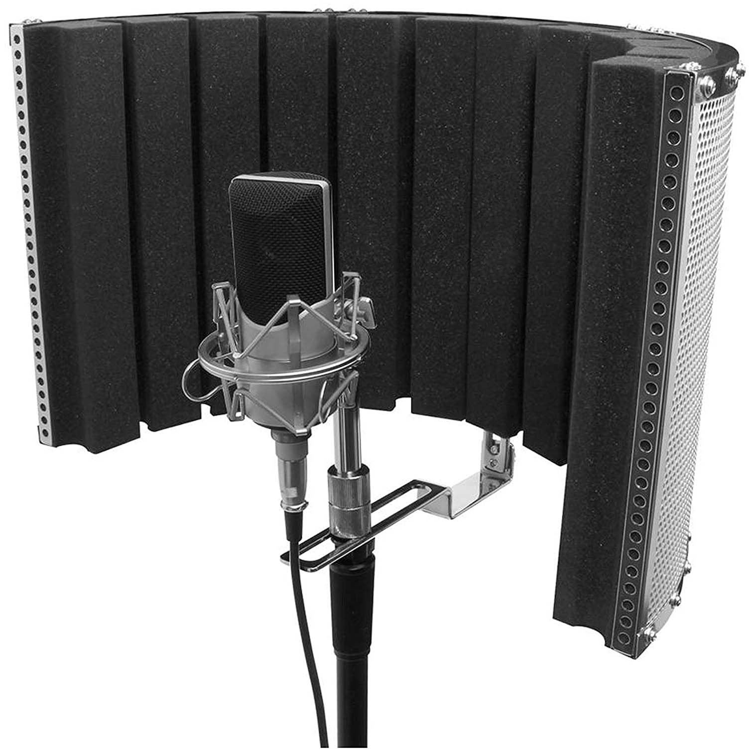 On-Stage Isolation Vocal Shield