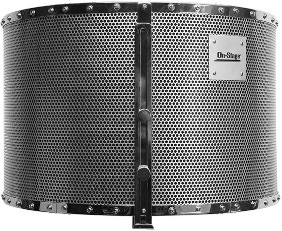 On-Stage Isolation Vocal Shield
