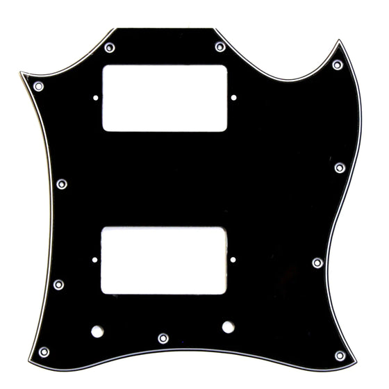 Allparts PG-9803 Large Pickguard for Gibson SG Black