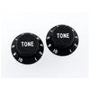 Allparts PK-0153 Set of 2 Plastic Tone Knobs for Stratocaster