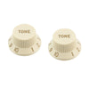 Allparts PK-0153 Set of 2 Plastic Tone Knobs for Stratocaster