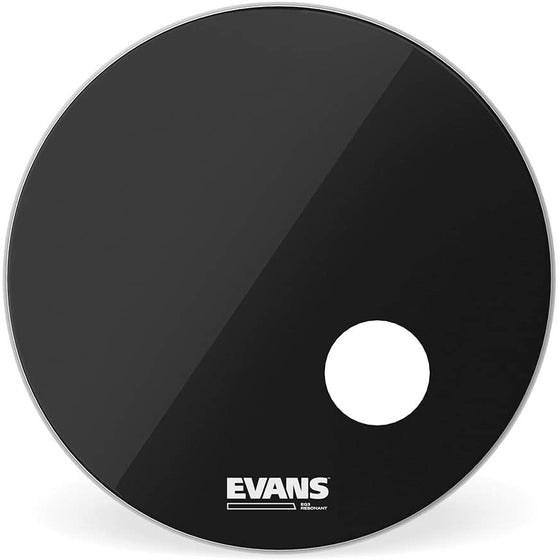 Evans 22" EQ3 Black Bass Drum Head