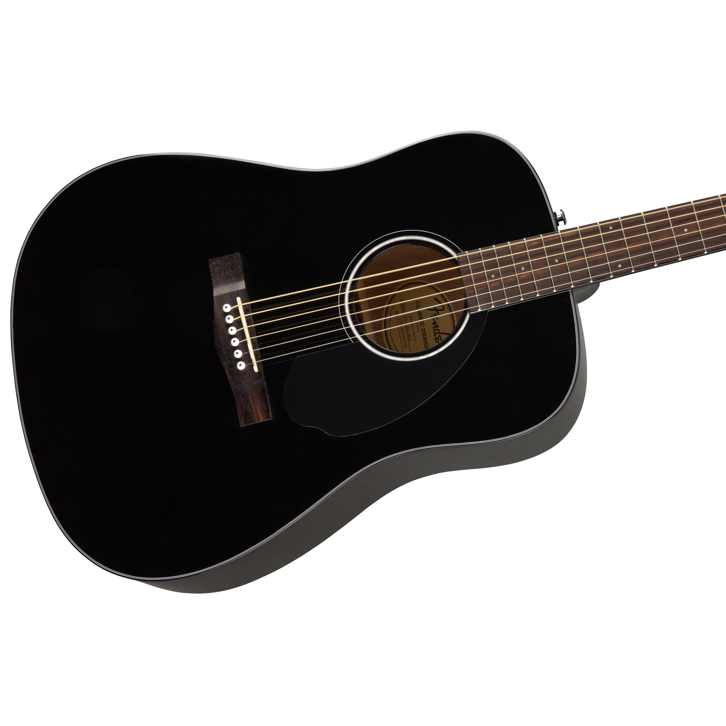 Fender CD-60S Acoustic Guitar Black