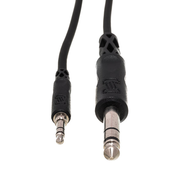 Hosa 3ft 3.5mm TRS to 1/4in TRS Stereo Interconnect