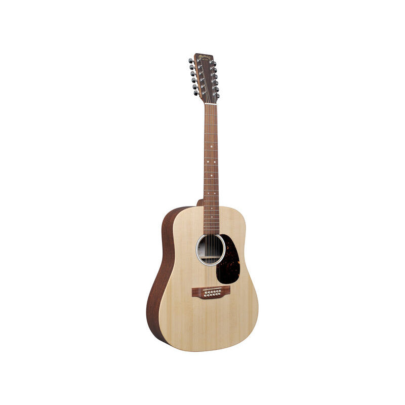 Martin D-X2E 12-String Dreadnought Acoustic-Electric Guitar Natural