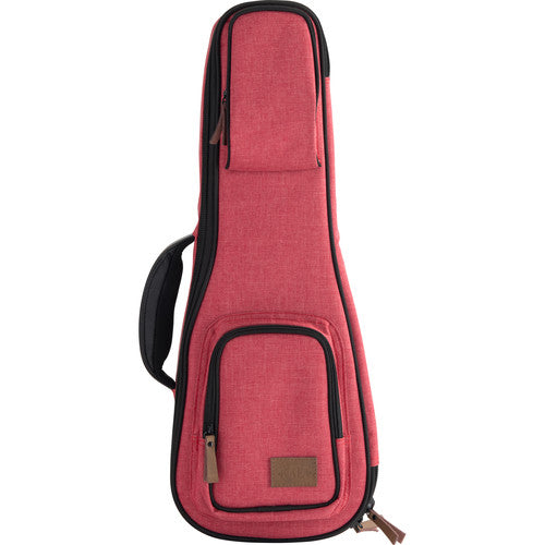 Kala Deluxe Concert Ukulele Cloth Case, Red