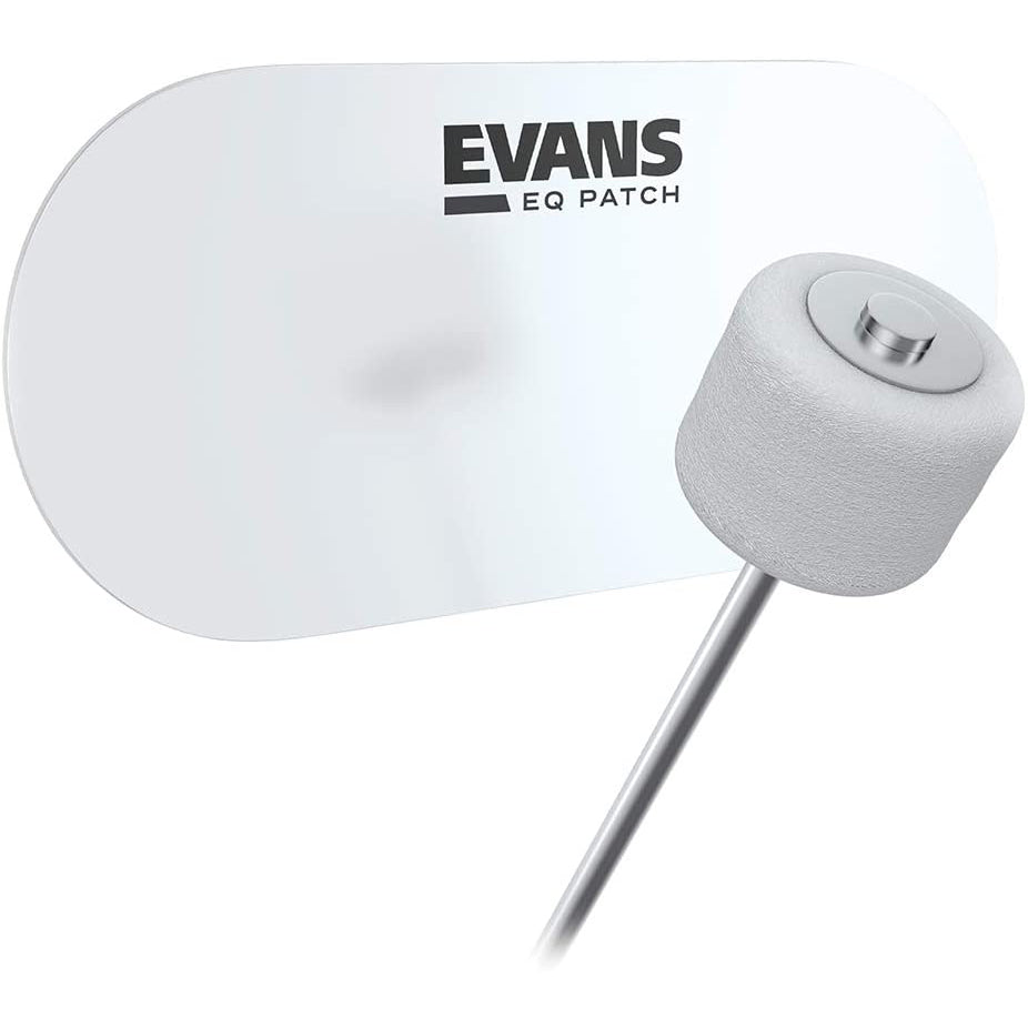 Evans EQ Clear Plastic Double Patch