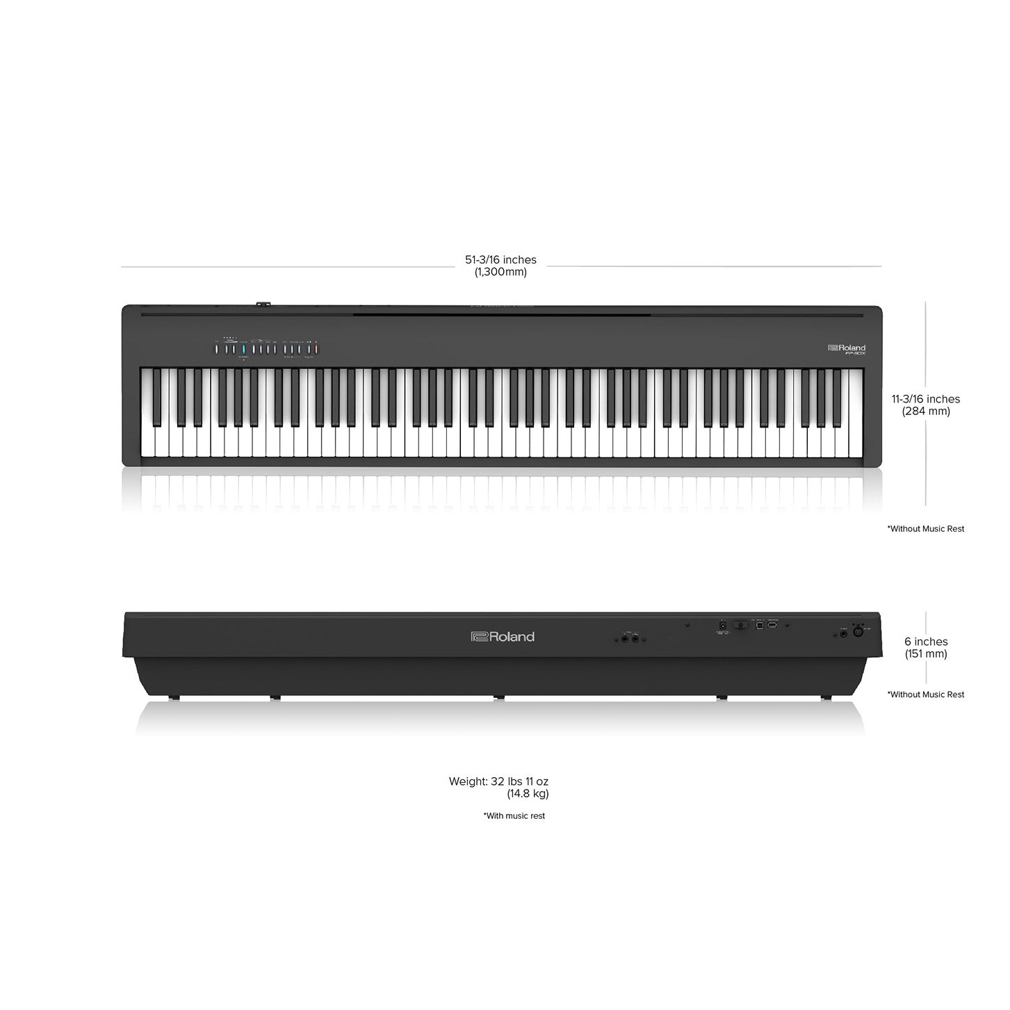 Roland FP-30X Portable Digital Piano