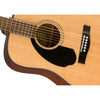 Fender CD-60S Left Handed Dreadnought Acoustic Guitar Natural