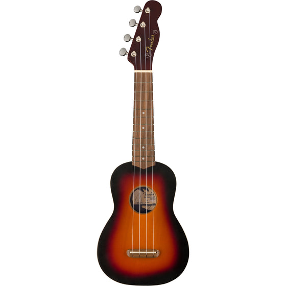 Fender Venice Soprano Ukulele 2-Tone Sunburst