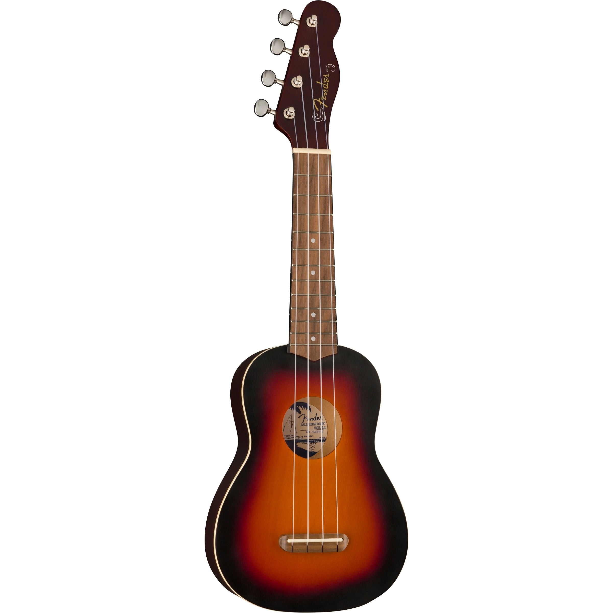 Fender Venice Soprano Ukulele 2-Tone Sunburst