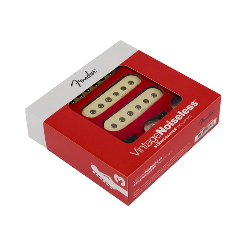 Fender Vintage Noiseless Strat Pickup Set Aged White