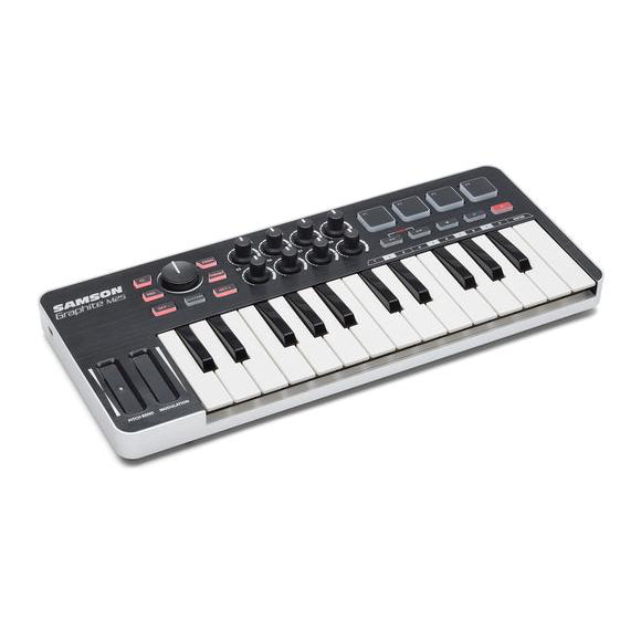 Samson Graphite M25 USB MIDI Controller