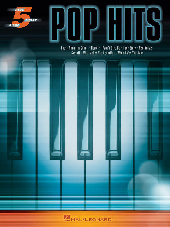 5 Finger Pop Hits Piano Book