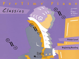 Pretime Piano Classics Primer Level Beginning Reading