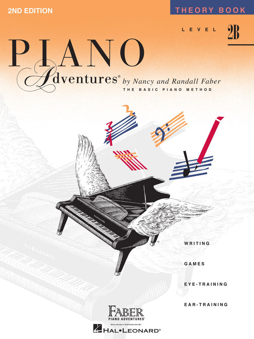 Faber Piano Adventures Theory Book Level 2B