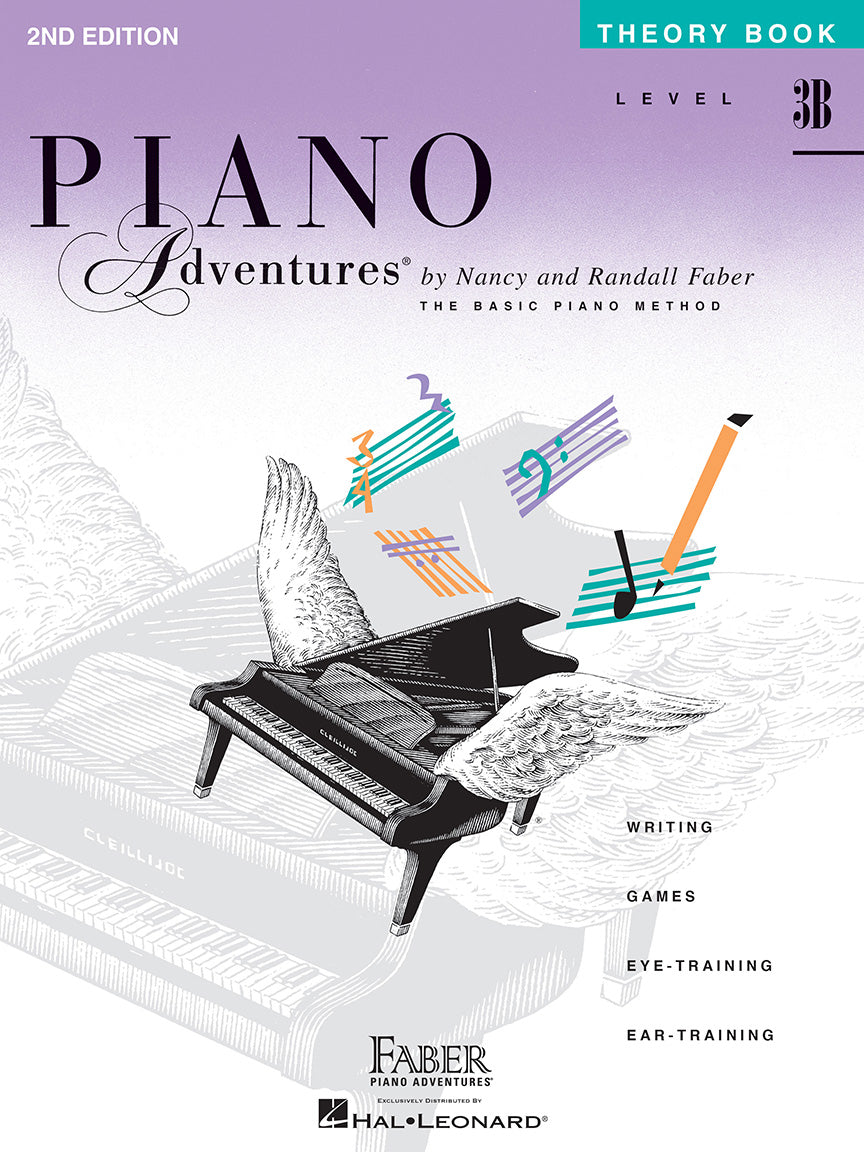 Faber Piano Adventures Theory Book Level 3B