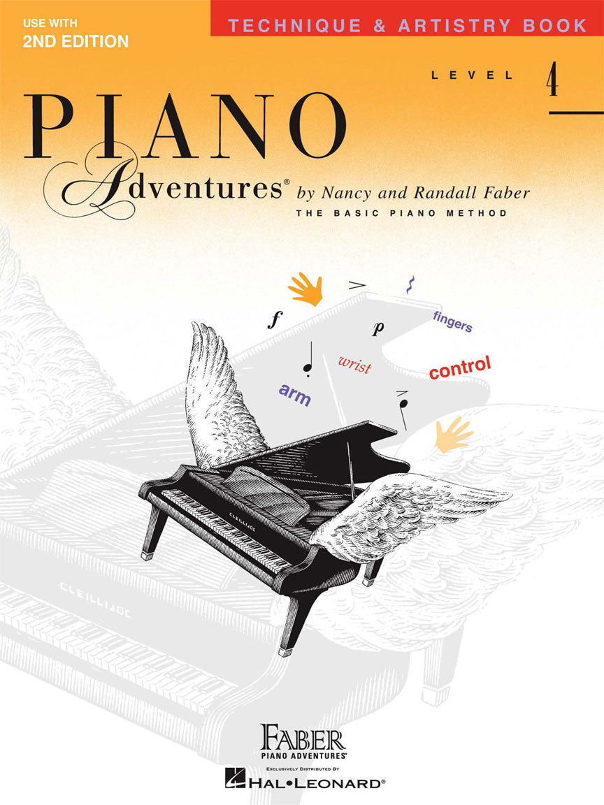 Faber Piano Adventures Technique & Artistry Book Level 4