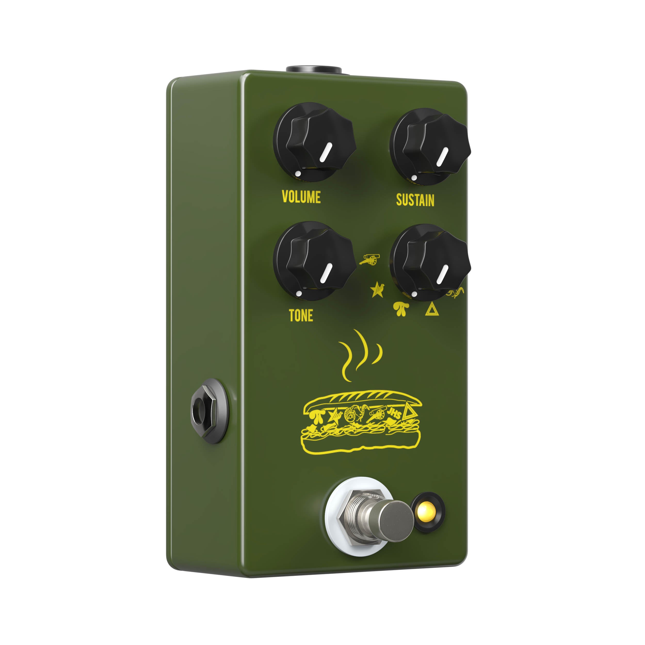 JHS Pedals Muffuletta Army Green