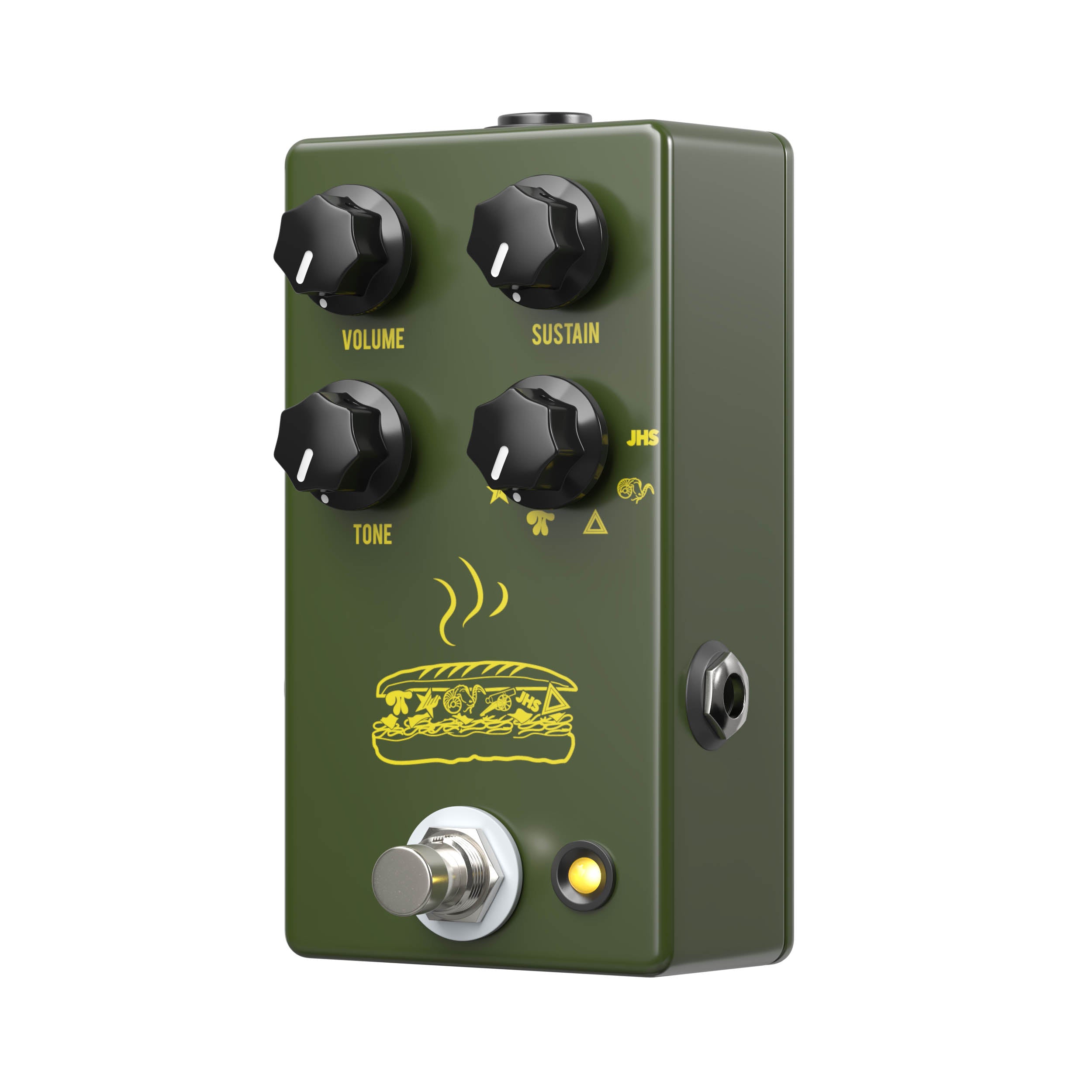 JHS Pedals Muffuletta Army Green