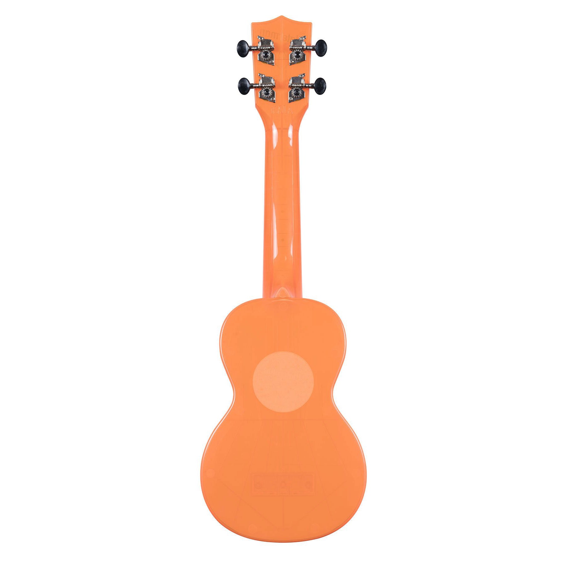 Kala Soprano Ukulele, Fluorescent Orange Waterman