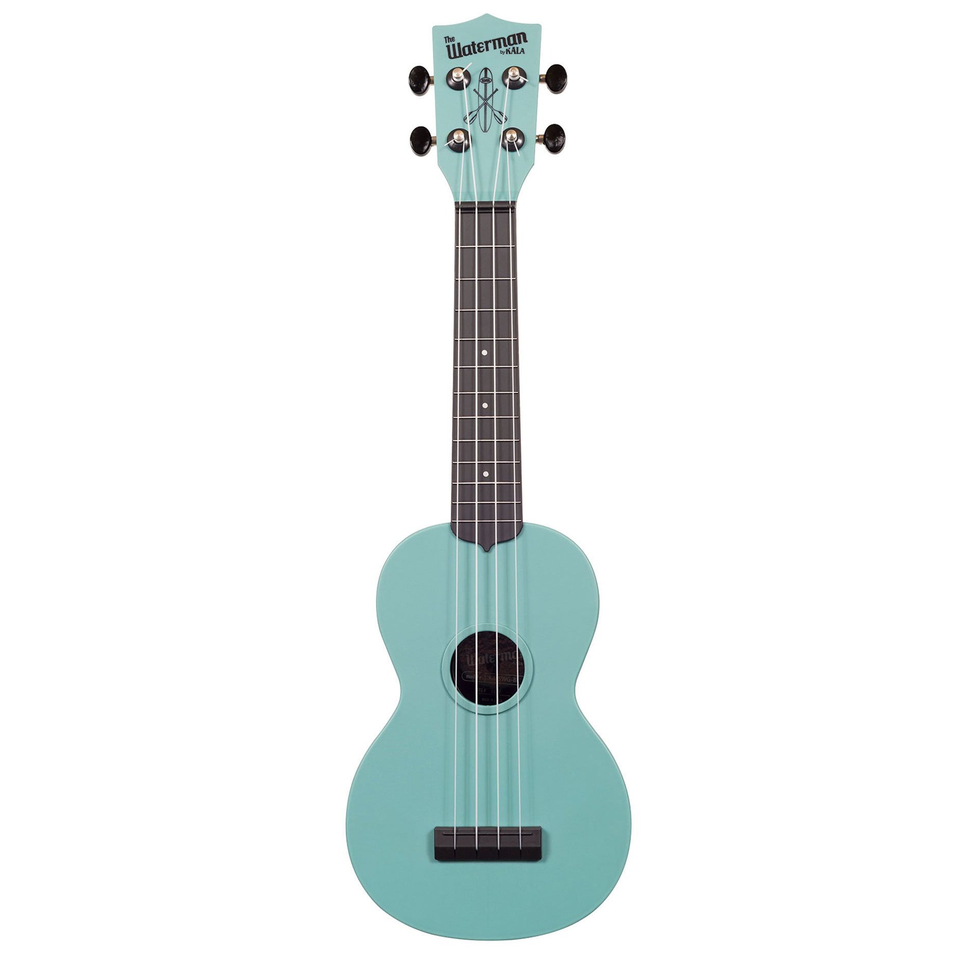 Kala Glow-in-the-Dark Blue Waterman Soprano Ukulele