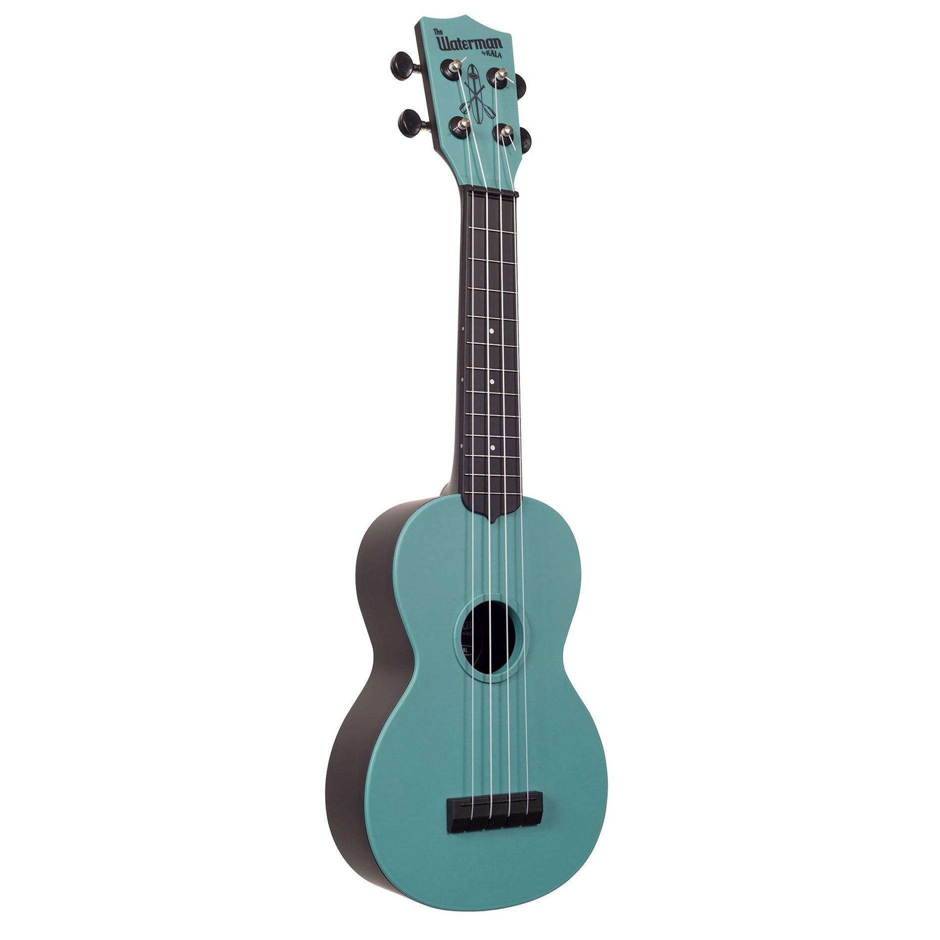 Kala Glow-in-the-Dark Blue Waterman Soprano Ukulele