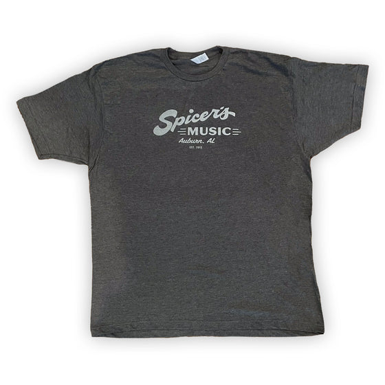 Spicer's Music Logo Triblend Grey T-Shirt