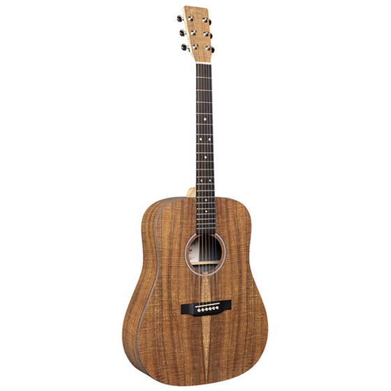 Martin D-X1E Koa Acoustic-Electric Guitar Natural Koa w/ Bag