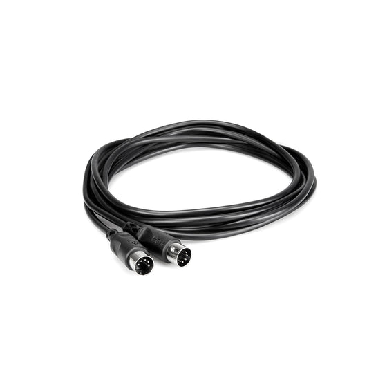 Hosa 5-pin DIN to Same MIDI Cable 1ft