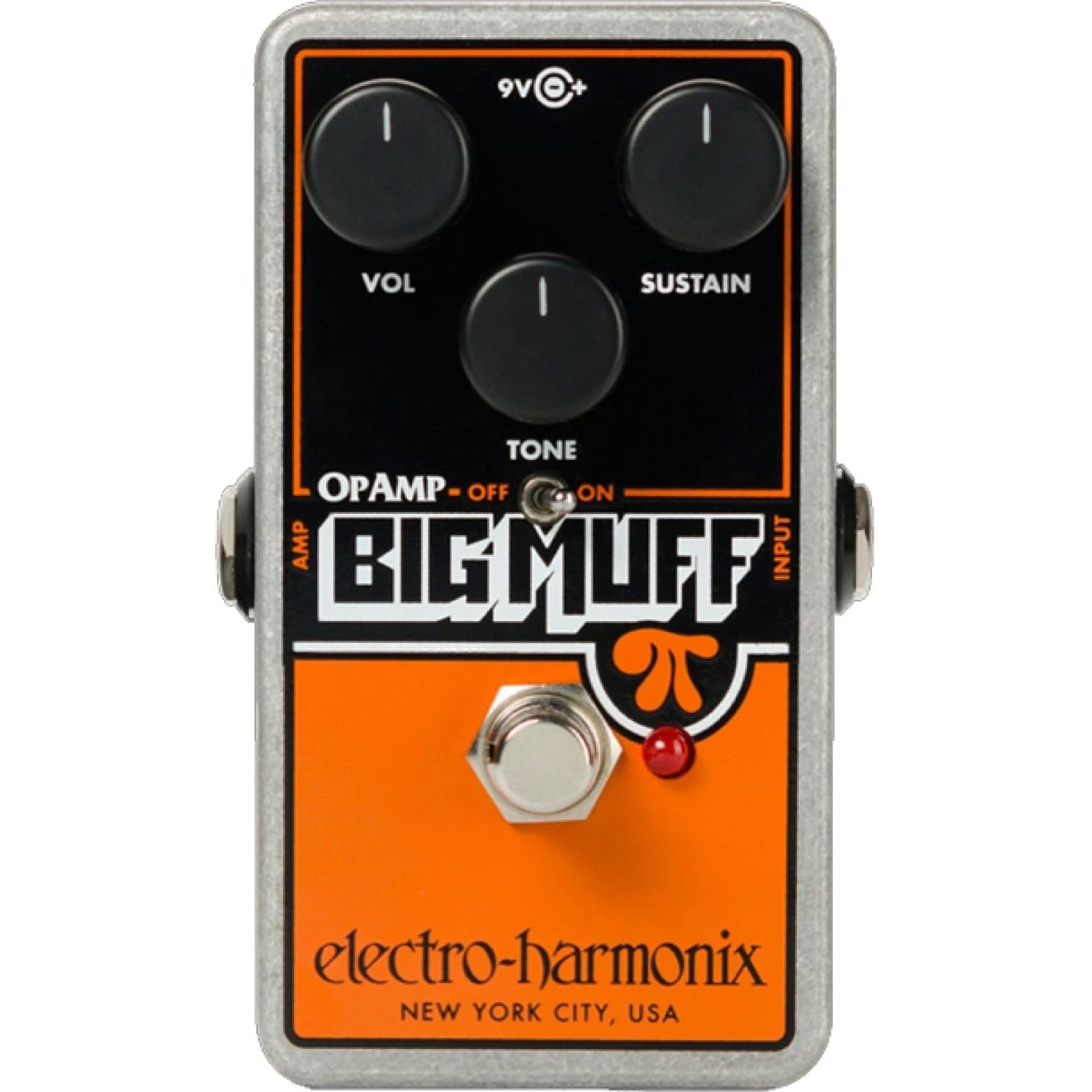 fuzz pedal big muff Electro-Harmonix Op-Amp Big Muff Pi Fuzz Effects Pedal 197881375966