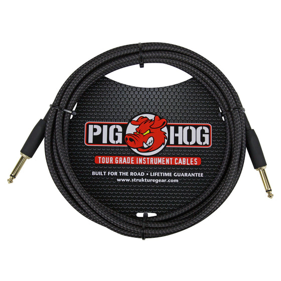 Pig Hog 10' Woven Instrument Cable