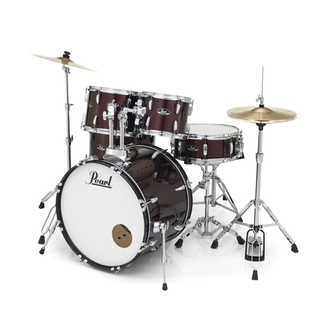 Pearl Roadshow 5-pc Drum Set Wine Red