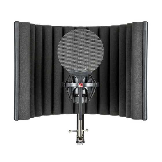 sE Electronics Reflexion Filter X Portable Vocal Booth in Black