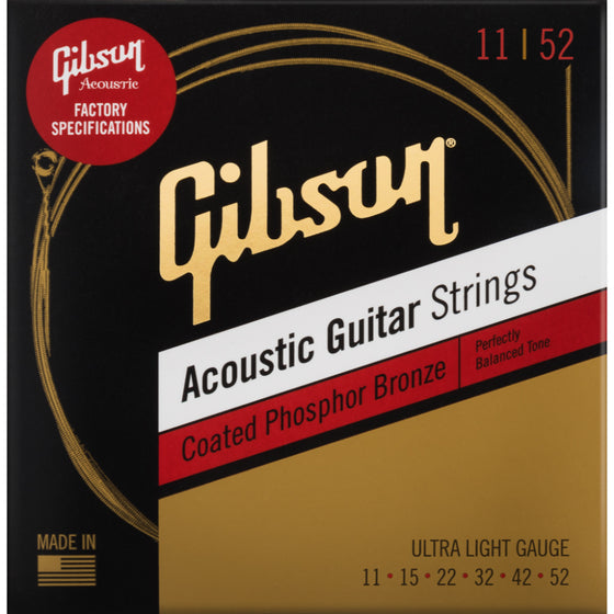 Gibson Coated Phosphor Bronze Acoustic (Ultra Light)