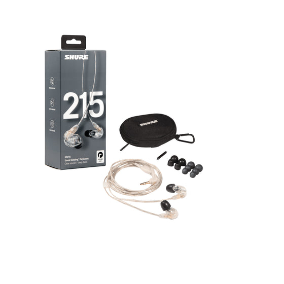 Shure SE215-CL In Ear Monitors