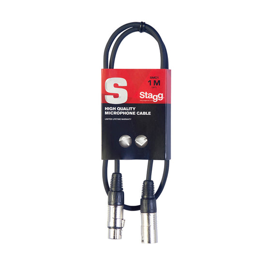 Stagg S-Series XLR Microphone Cable 3ft
