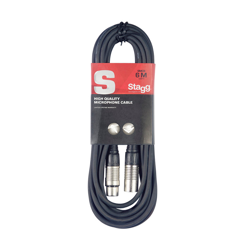 Stagg S-Series XLR Microphone Cable 20ft