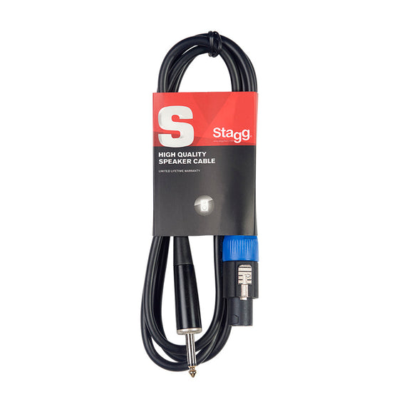 Stagg Speakon to 1/4" Cable 20ft