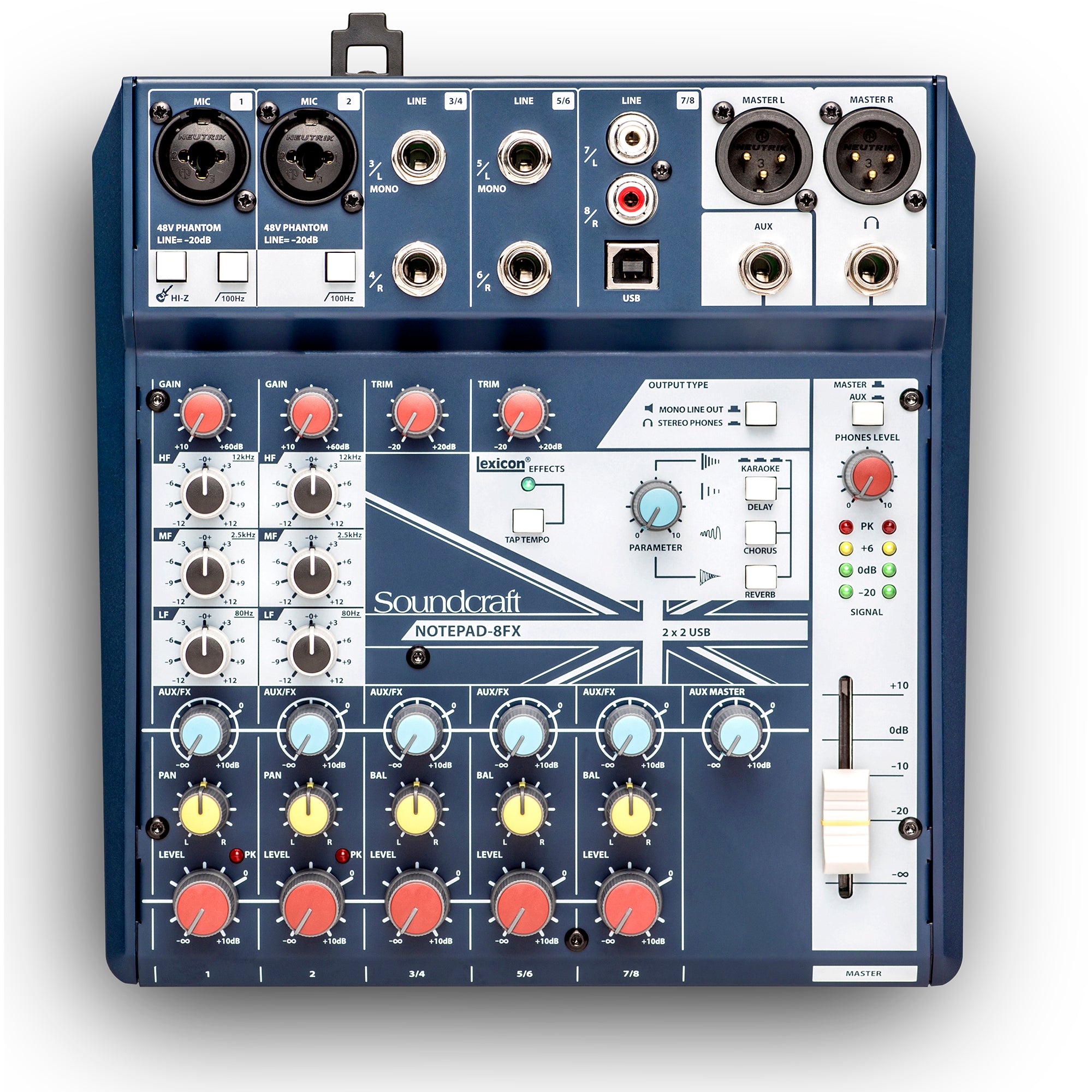 Soundcraft Notepad 8-FX Mixer