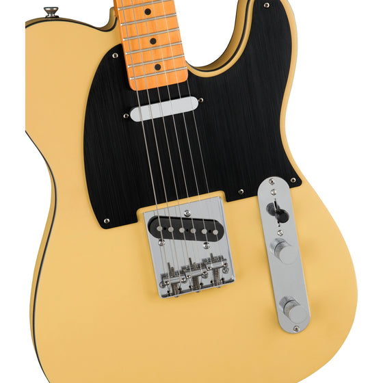 Squier 40th Anniversary Telecaster Electric Guitar Satin Vintage Blonde