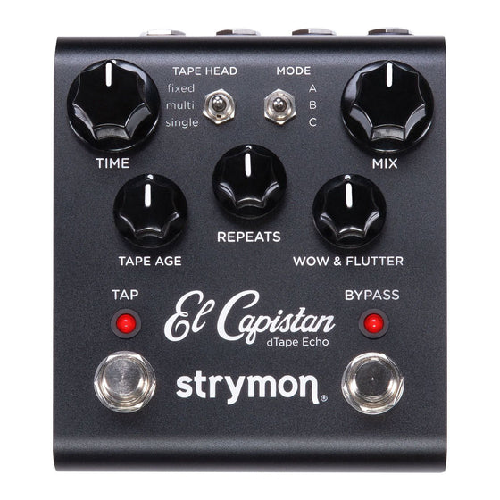 Strymon Effects El Capistan dTape Echo Pedal Midnight Limited Edition
