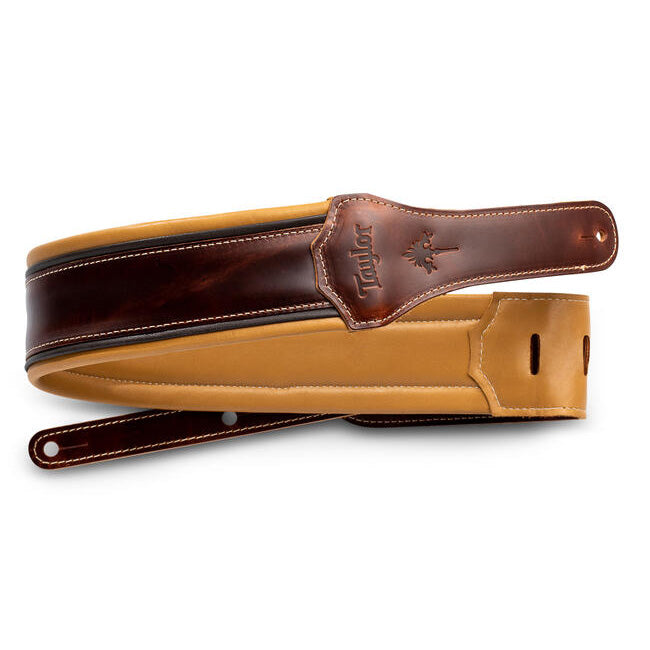 Taylor Ascension Strap 2.5in Guitar Strap Cordovan/Black/Butterscotch