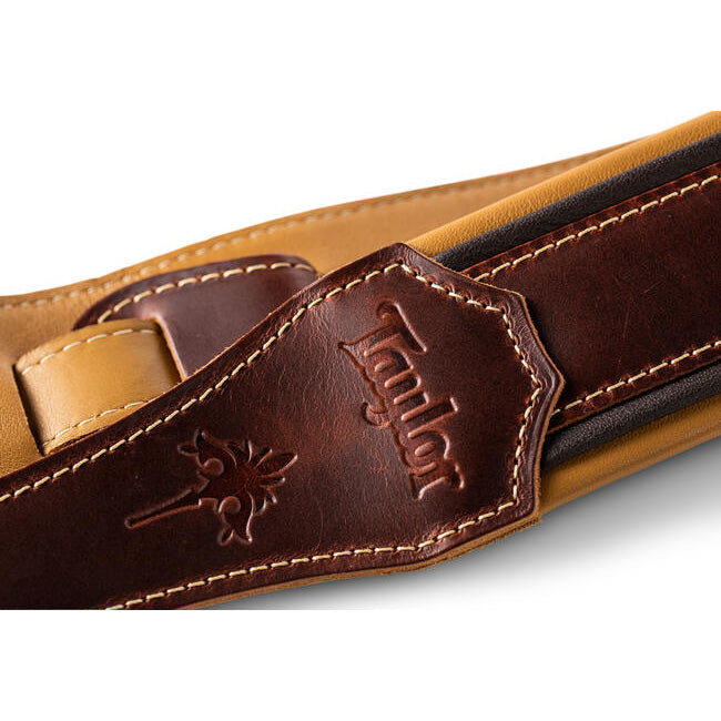 Taylor Ascension Strap 2.5in Guitar Strap Cordovan/Black/Butterscotch