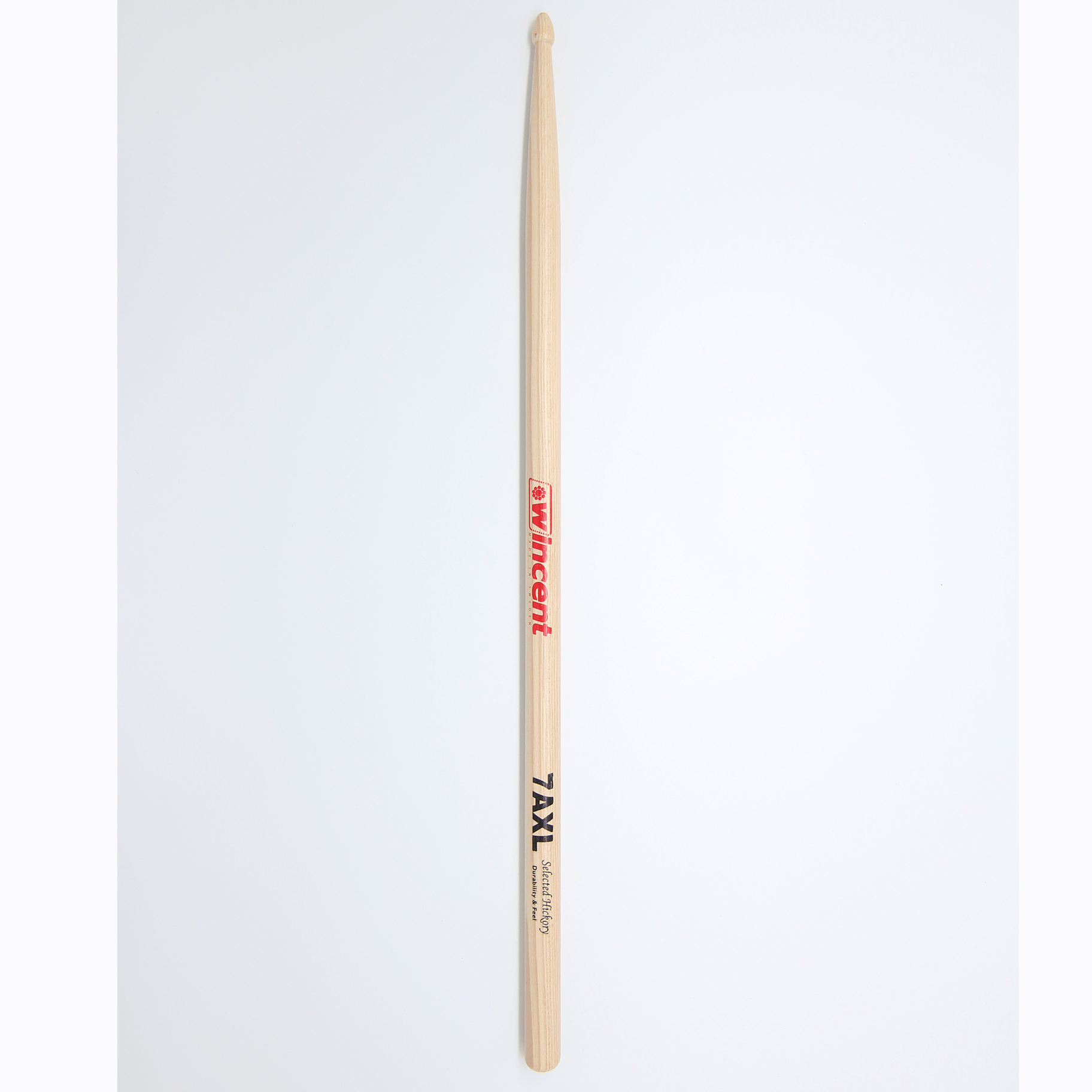 Wincent Hickory 7AXL Drumsticks - Wood Tip